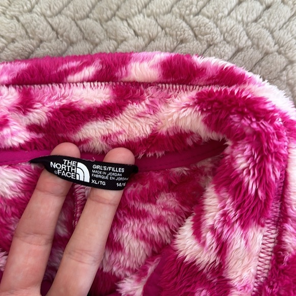 The North Face Pink Fleece Jacket - Picture 3 of 7